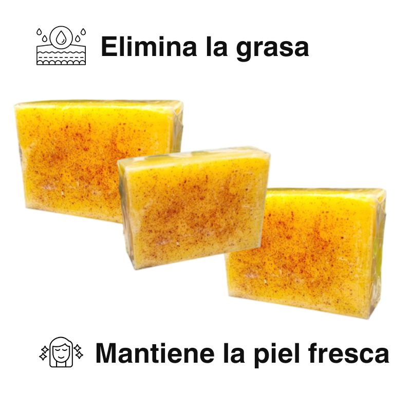 Jabón de Cúrcuma (3X2) + 2 Cremas y 1 Guía GRATIS