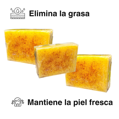 Jabón de Cúrcuma (3X2) + 2 Cremas y 1 Guía GRATIS